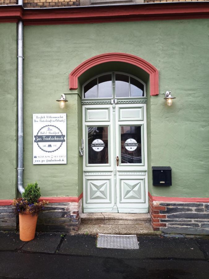 Bed and Breakfast Zur Friedrichsruh Oelsnitz  Exterior foto